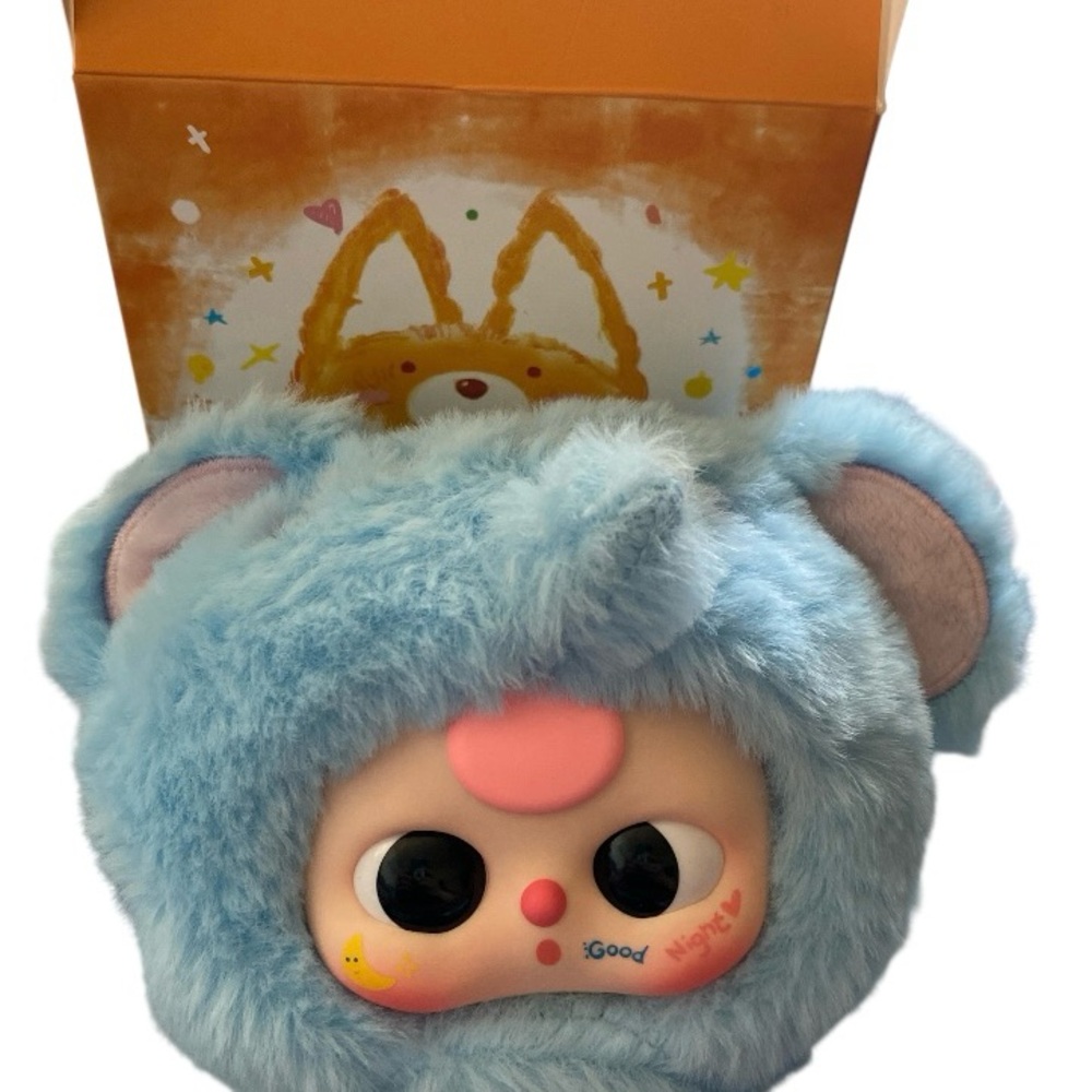 Baby Three Plush Blind Box Toy (Upgraded Version) – Blue Elephant Costume open - Picture 3 of 5